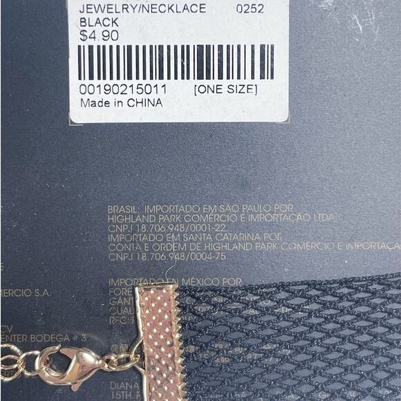 Forever 21 Black Choker Necklace Set of 3‎ Adjustable Retro Y2K 90s Fairygoth - Picture 3 of 8